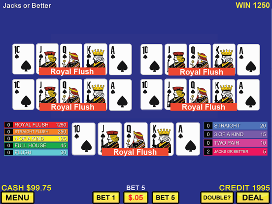 Screenshot #4 pour Five Play Video Poker