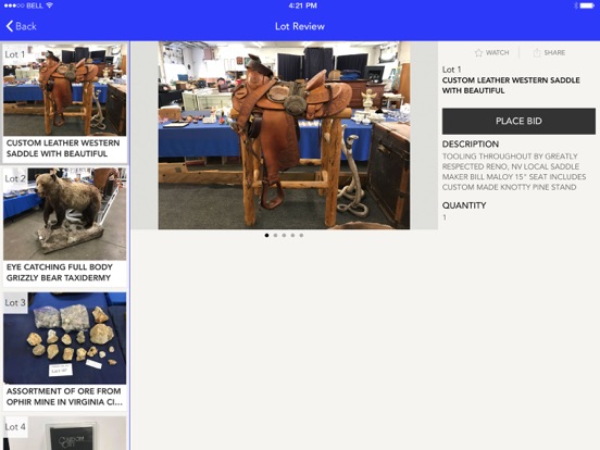Screenshot #6 pour Lightning Auctions