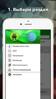 green java interview - подготовка к собеседованию iphone screenshot 2