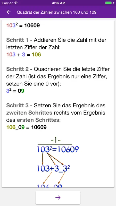Mathematische Tricks (100+) PRO screenshot 1 of 5