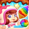 Sweet Candy Garden Mania:Match 3 Free Game