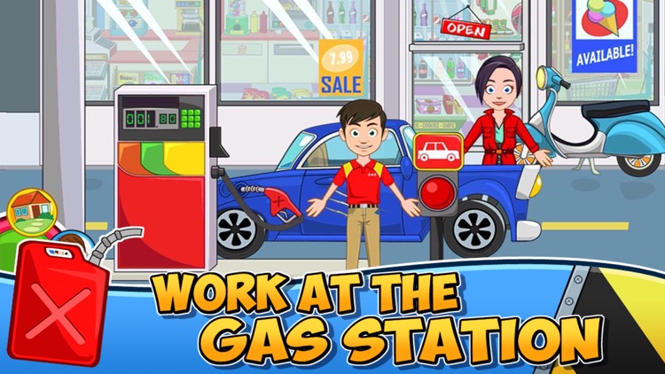My Town : Car (wash, fix & drive cars)