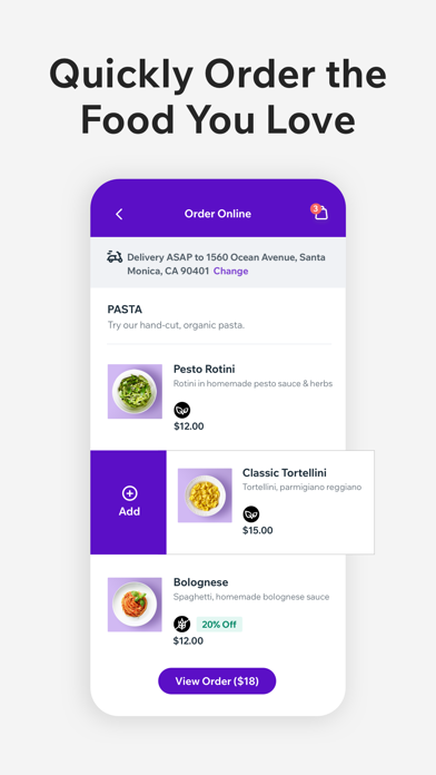 Screenshot #3 pour Dine by Wix