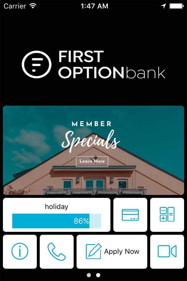 First Option Bank screenshot 2