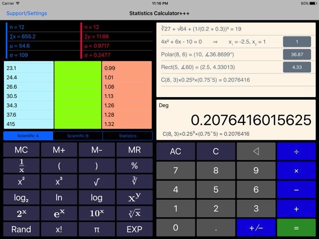 Statistics Calculator+++(圖5)-速報App
