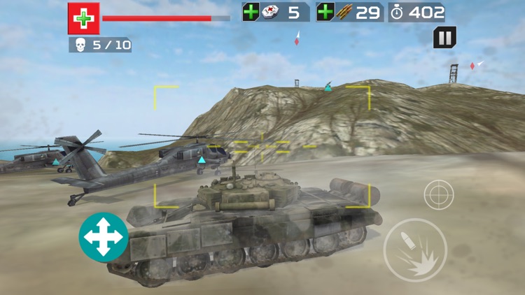 Tank Crusade T-90 : Battle Tank Simulator screenshot-4