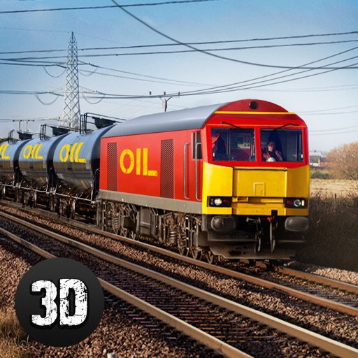 Oil Transporter: Train Driving Simulator 3D Full icon