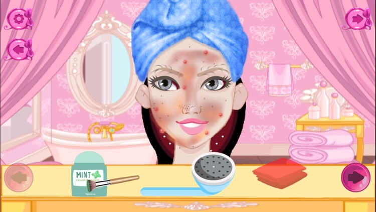 صالون وكوافير البنات - مكياج وتلبيس العروس للصغار screenshot-4