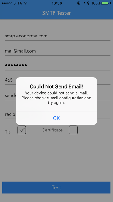 Screenshot #3 pour Smtp Tester
