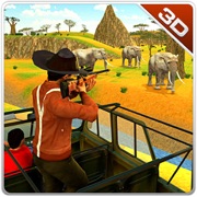 ‎大象猎人和野生动物狩猎模拟器