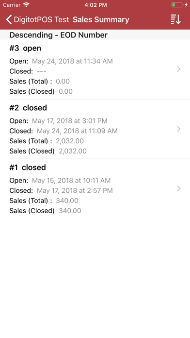 DigitotPOS screenshot