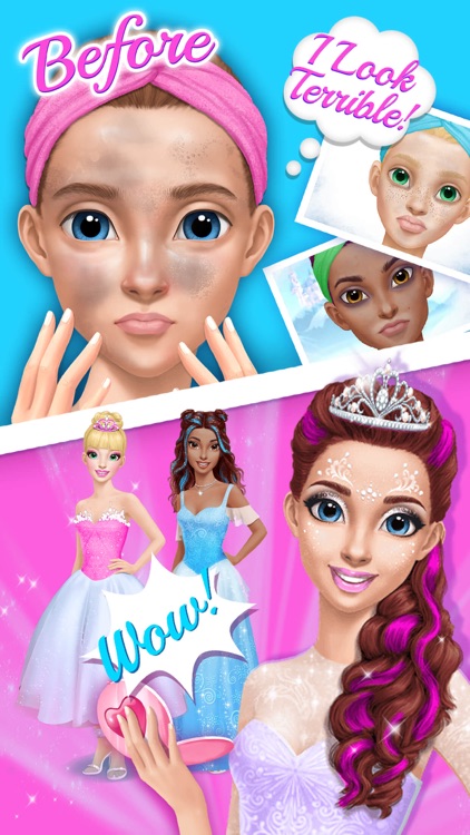 Princess Gloria Makeup Salon - No Ads by TutoTOONS