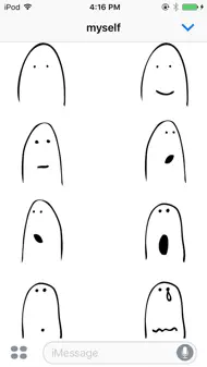 Finger stickers iphone bilder 0