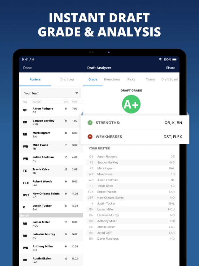 Fantasy Football Draft Wizard on the App Store