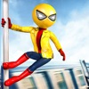 Fly Stickman Spider Rope Hero - iPadアプリ