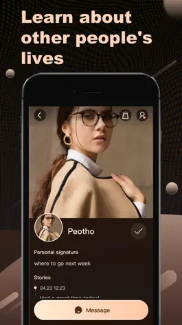 Game screenshot Peitho-live chat&share hack