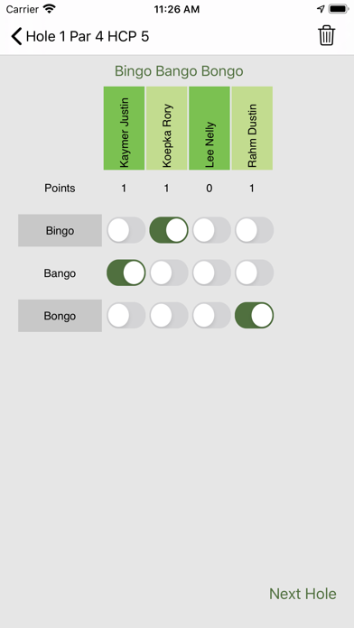 Golf & Games Screenshot