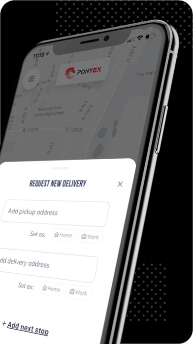 PonyEx: Same-Day Delivery Screenshot