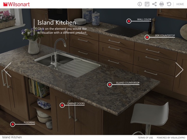 Wilsonart Visualizer On The Wilsonart Visualizer On The