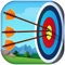 The aim of the game is shooting your arrows at the targets