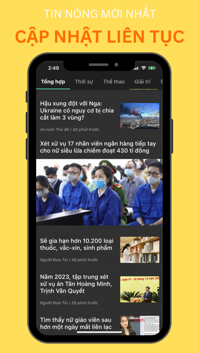 Screenshot #2 pour Tin Tức 24h - Đọc Báo Online