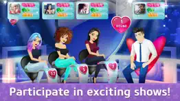 flirt city. dress up and date like celebrity! iphone screenshot 4