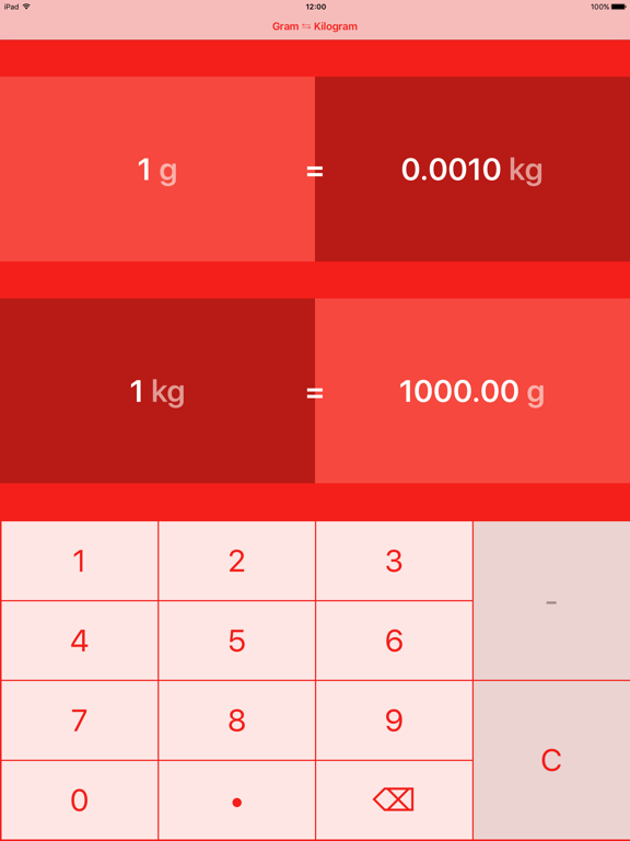 Screenshot #4 pour Grammes en Kilogrammes | g en kg