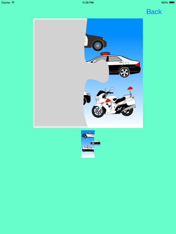 Screenshot #5 pour Police Car Jigsaw Puzzle