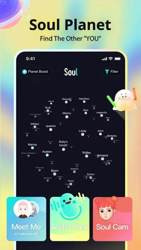 Soul-Chat, Match, Party screenshot 1 of 6