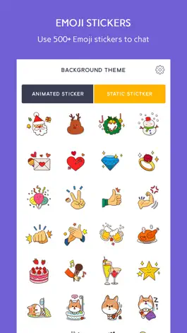 Game screenshot Emoji Sticker for iMessage & Animated GIF keyboard mod apk