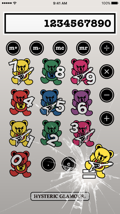 Screenshot #2 pour HYSTERIC GLAMOUR - HYSTERIC BEAR CALCULATOR
