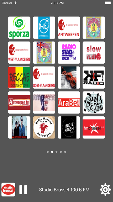 Screenshot #2 pour Radio Belgium - All Radio Stations
