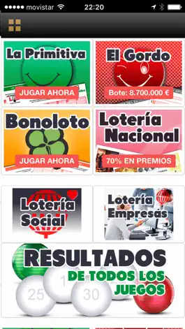 Game screenshot Lotería las Tablas el 49 apk