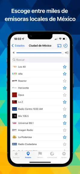 Game screenshot Radio México: Emisoras en vivo hack