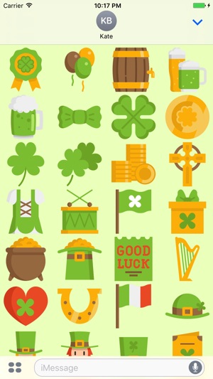 Irish Stickers - St. Patricks Emojis(圖2)-速報App