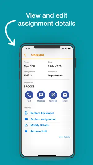 PerfectServe LB Scheduling screenshot 2