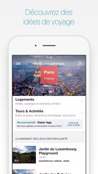 Screenshot #3 pour Paris Guide de voyages