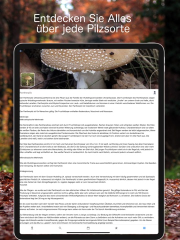 Pilz Erkenner - Auto Erkennung iPad screenshot 2
