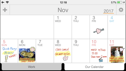 Palu - Handwriting Calendar - Screenshot