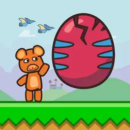 Bear Dash: Dinosaurs Attack app icon
