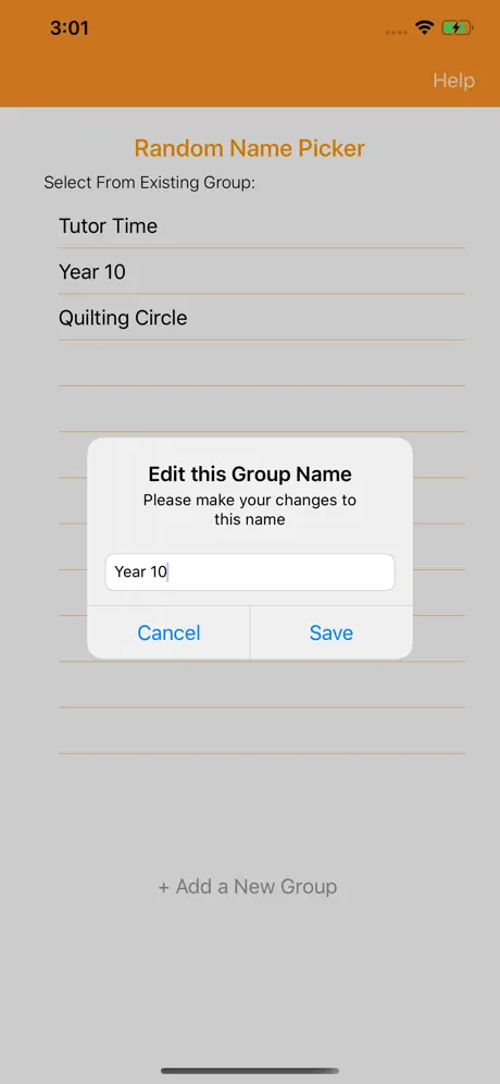 Random Name Picker