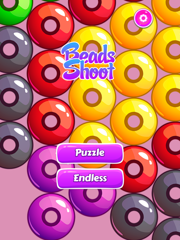 Beads Shoot - bubble blast iPad screenshot
