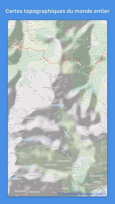 Screenshot #3 pour Topo Maps+