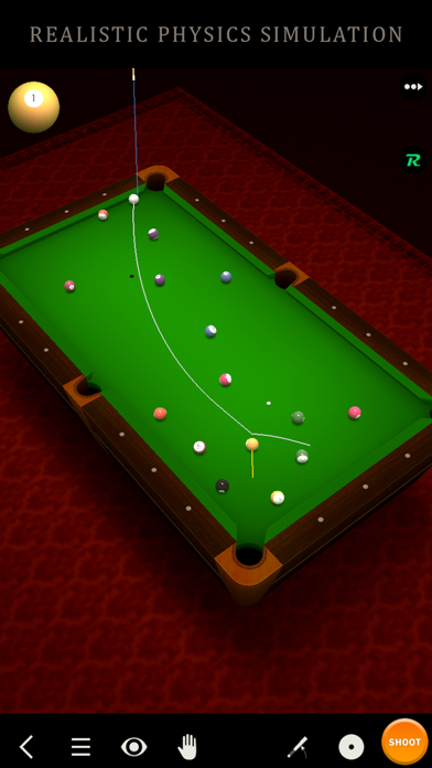 Screenshot #2 pour Pool Break Lite - 3D Billard, Snooker et Carom