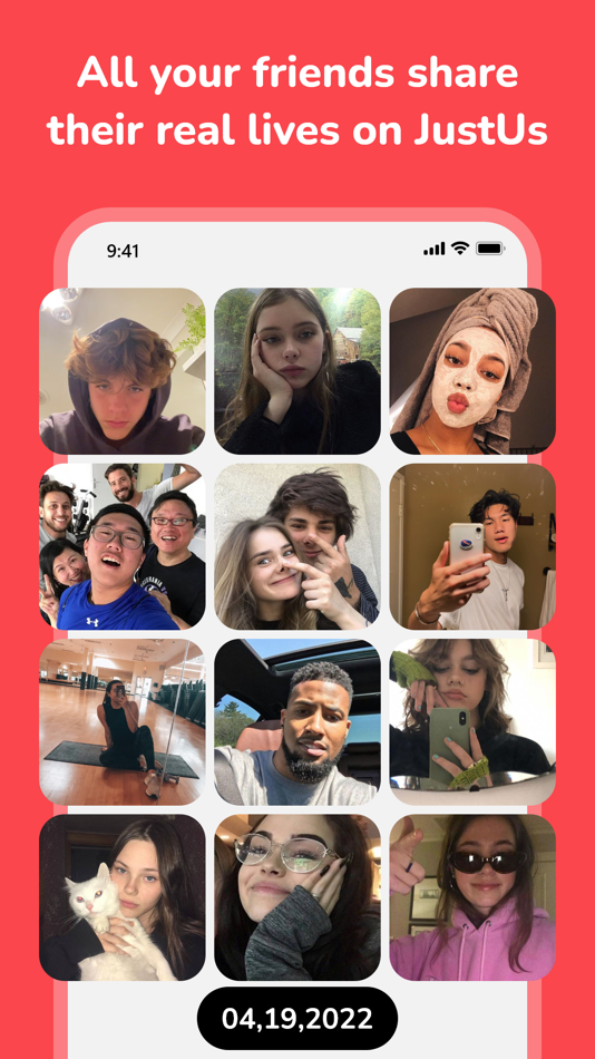 #3. JustUs - 1 Picture Every Day (iOS) 由: READFUN LIMITED