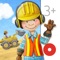 The Tiny Builders’ construction site is waiting for your children to explore in this entertainment app