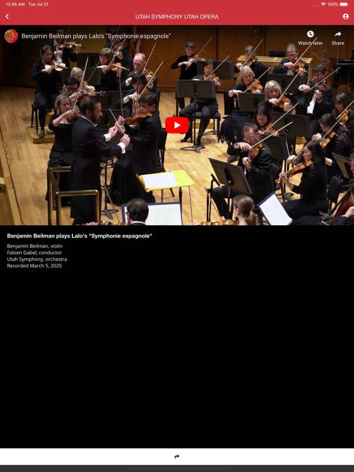 Utah Symphony  Utah Opera