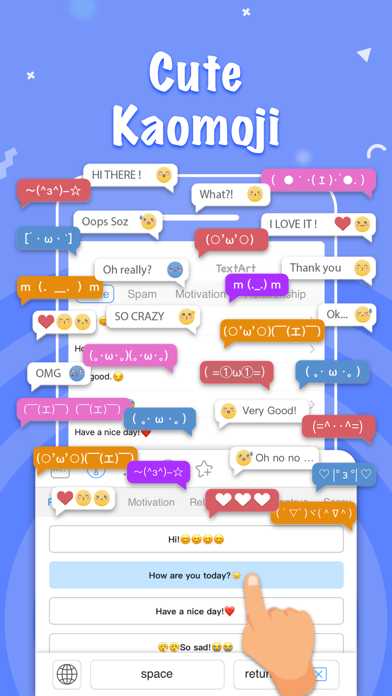 Fancy Keyboard - iSticker Screenshot