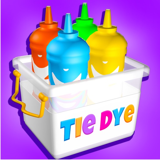 Tie Dye: T Shirt Design Games Icon