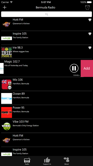 Bermudian Radio iPhone screenshot 4 - Entertainment app